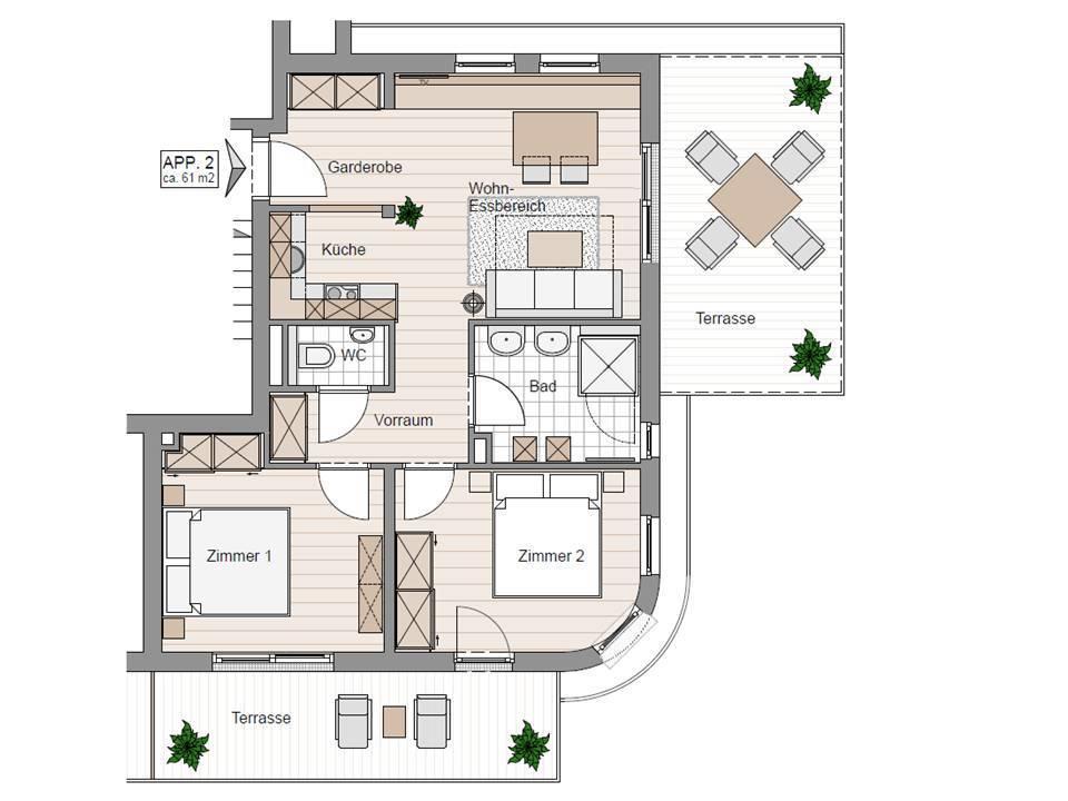 Steinberghaus Apartments Leogang Værelse billede