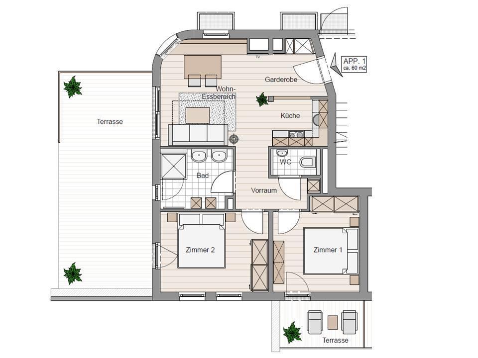 Steinberghaus Apartments Leogang Værelse billede